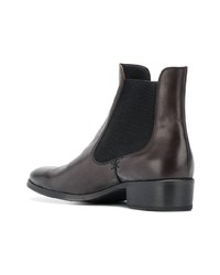 Bottines chelsea en cuir marron foncé Fiorentini+Baker