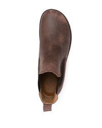 Bottines chelsea en cuir marron foncé Birkenstock