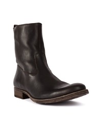 Bottines chelsea en cuir marron foncé Officine Creative