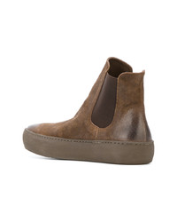 Bottines chelsea en cuir marron The Last Conspiracy