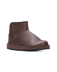 Bottines chelsea en cuir marron Suicoke