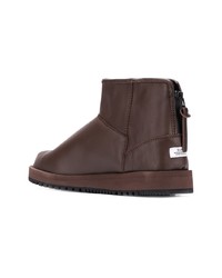 Bottines chelsea en cuir marron Suicoke