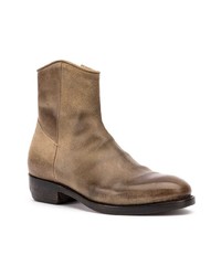 Bottines chelsea en cuir marron Ajmone