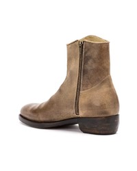 Bottines chelsea en cuir marron Ajmone