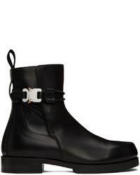 Bottines chelsea en cuir noires 1017 Alyx 9Sm