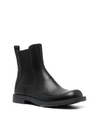 Bottines chelsea en cuir noires Camper