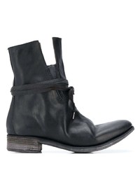 Bottines chelsea en cuir noires A Diciannoveventitre