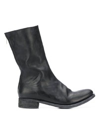 Bottines chelsea en cuir noires A Diciannoveventitre