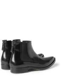 Bottines chelsea en cuir noires