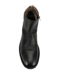 Bottines chelsea en cuir noires Officine Creative