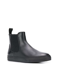 Bottines chelsea en cuir noires Scarosso