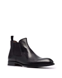 Bottines chelsea en cuir noires Fratelli Rossetti