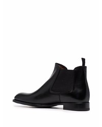 Bottines chelsea en cuir noires Fratelli Rossetti