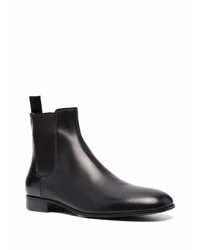 Bottines chelsea en cuir noires Gianvito Rossi