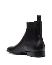 Bottines chelsea en cuir noires Gianvito Rossi