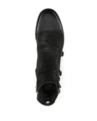 Bottines chelsea en cuir noires Officine Creative