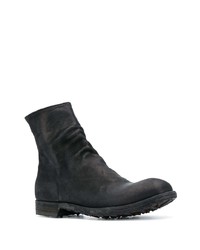 Bottines chelsea en cuir noires Officine Creative