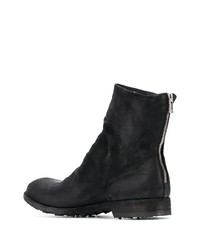 Bottines chelsea en cuir noires Officine Creative