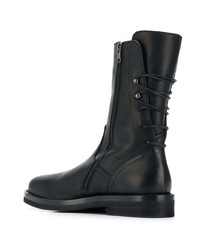 Bottines chelsea en cuir noires Ann Demeulemeester