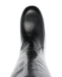 Bottines chelsea en cuir noires Rick Owens