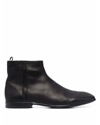 Bottines chelsea en cuir noires Bally