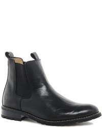 Bottines chelsea en cuir noires