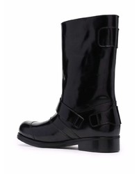 Bottines chelsea en cuir noires Stefan Cooke