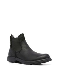 Bottines chelsea en cuir noires UGG