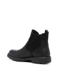 Bottines chelsea en cuir noires UGG