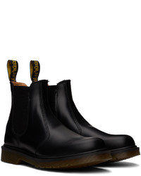 Bottines chelsea en cuir noires Dr. Martens