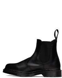 Bottines chelsea en cuir noires Dr. Martens