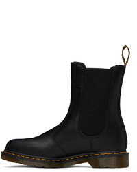 Bottines chelsea en cuir noires Dr. Martens