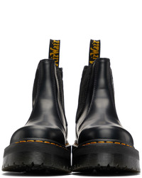 Bottines chelsea en cuir noires Dr. Martens