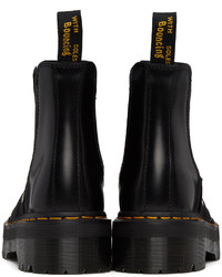 Bottines chelsea en cuir noires Dr. Martens