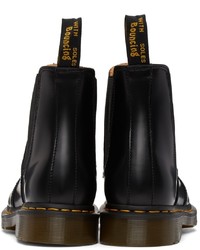 Bottines chelsea en cuir noires Dr. Martens