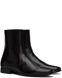 Bottines chelsea en cuir noires Pierre Hardy