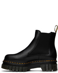 Bottines chelsea en cuir noires Dr. Martens