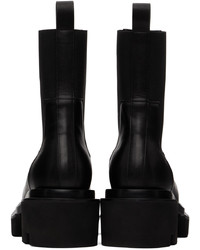 Bottines chelsea en cuir noires Rick Owens