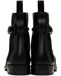 Bottines chelsea en cuir noires 1017 Alyx 9Sm