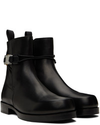 Bottines chelsea en cuir noires 1017 Alyx 9Sm