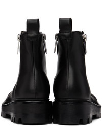 Bottines chelsea en cuir noires Gmbh