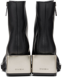 Bottines chelsea en cuir noires Gmbh