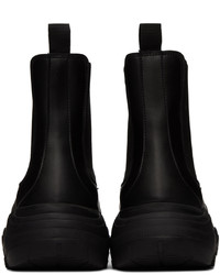 Bottines chelsea en cuir noires Gmbh