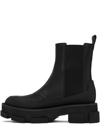 Bottines chelsea en cuir noires Both