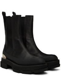 Bottines chelsea en cuir noires Both