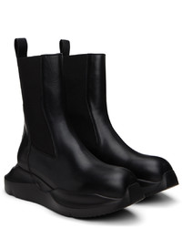 Bottines chelsea en cuir noires Rick Owens