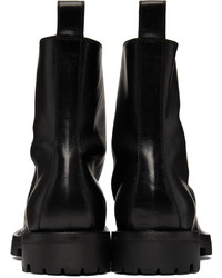 Bottines chelsea en cuir noires Officine Creative