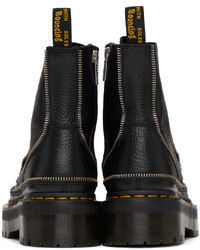 Bottines chelsea en cuir noires Dr. Martens