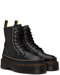 Bottines chelsea en cuir noires Dr. Martens