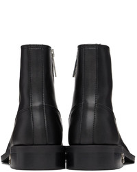 Bottines chelsea en cuir noires Gmbh